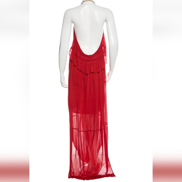 Yves Saint Laurent halter maxi dress - Picture 7 of 11
